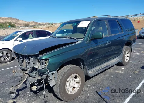 2002 Toyota 4Runner Sr5 V6 из США, поврежденный, VIN JT3GN86R620230962